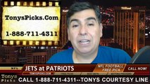 New England Patriots vs. New York Jets Free Pick Prediction NFL Pro Football Odds Preview 10-16-2014