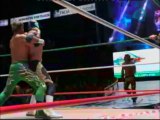 Hombre Bala Jr., Stigma, Súper Halcón Jr. vs Kamaitachi, Metálico, Okumura (CMLL)