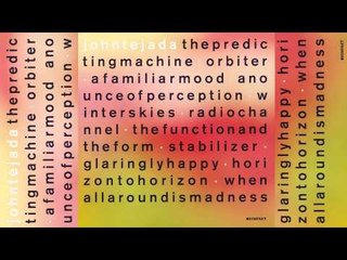 John Tejada - The Function and the Form 'The Predicting Machine' Album