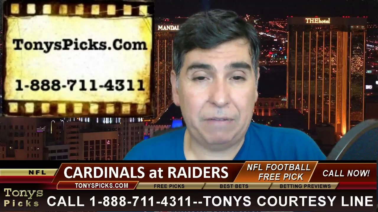 Tonys Picks Handicapping TV Show Free NFL Football Predictions Previews Odds October 13th 2014