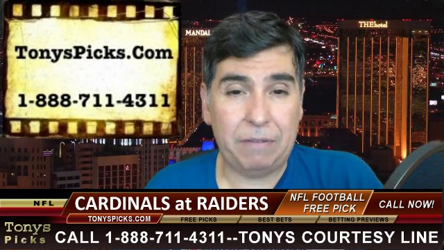 Tonys Picks Handicapping TV Show Free NFL Football Predictions Previews Odds October 13th 2014