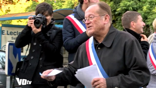 VOTV Manifestation des élus de Montlignon