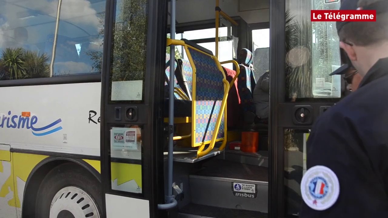 Lannion. Contrôle des bus scolaires
