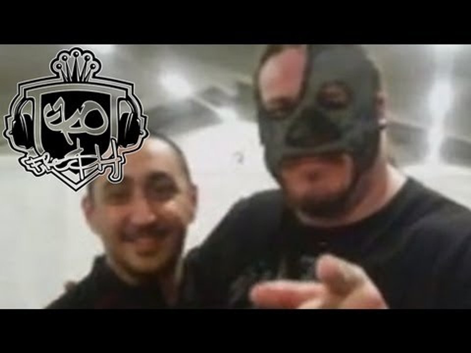 Eko Fresh Backstage with The Monster Abyss