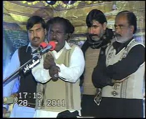 Zakir Ameer Hussain jafari  yadgar majlis 2011