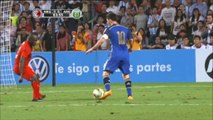 Messi, dos goles y una asistencia con Argentina