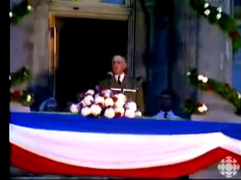Le Général de Gaulle - Vive le Québec libre (1967)