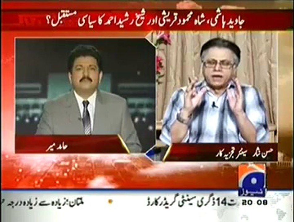 What Is Political Future Of Javed Hashmi - Watch Hassan Nisar Analysis
