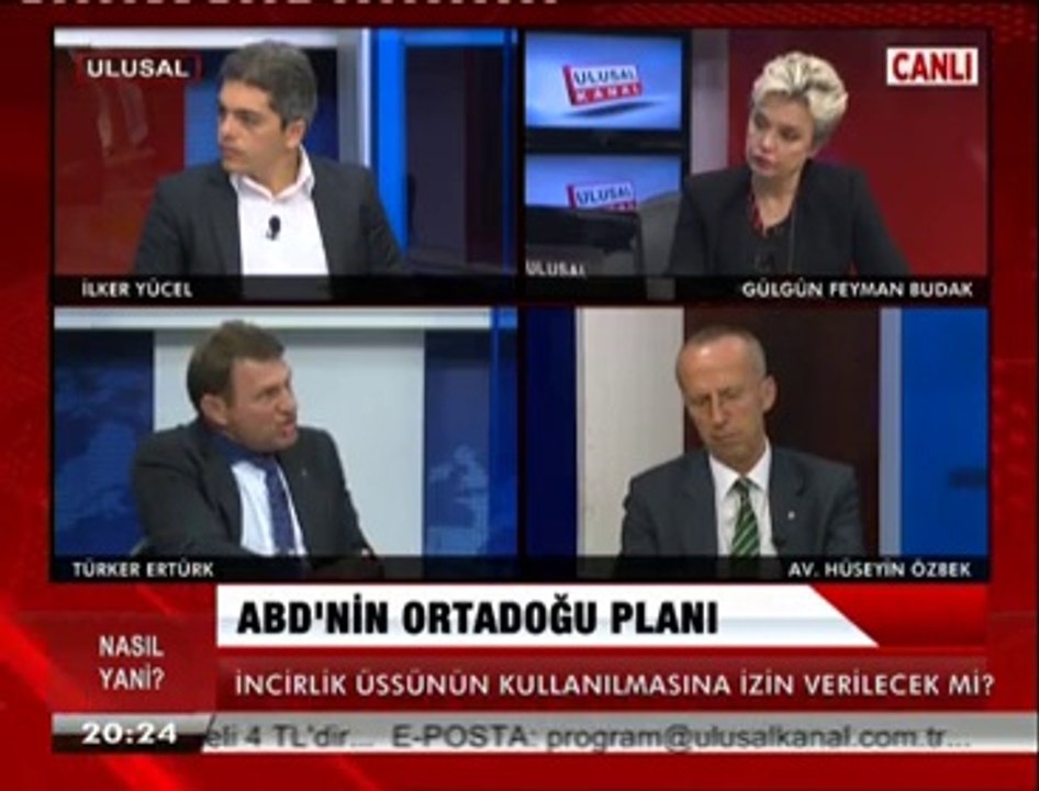 Gülgün Feyman ile Nasıl Yani konuklar Türker Ertürk Av Hüseyin Özbek İlker Yücel 1 14 Ekim 2014