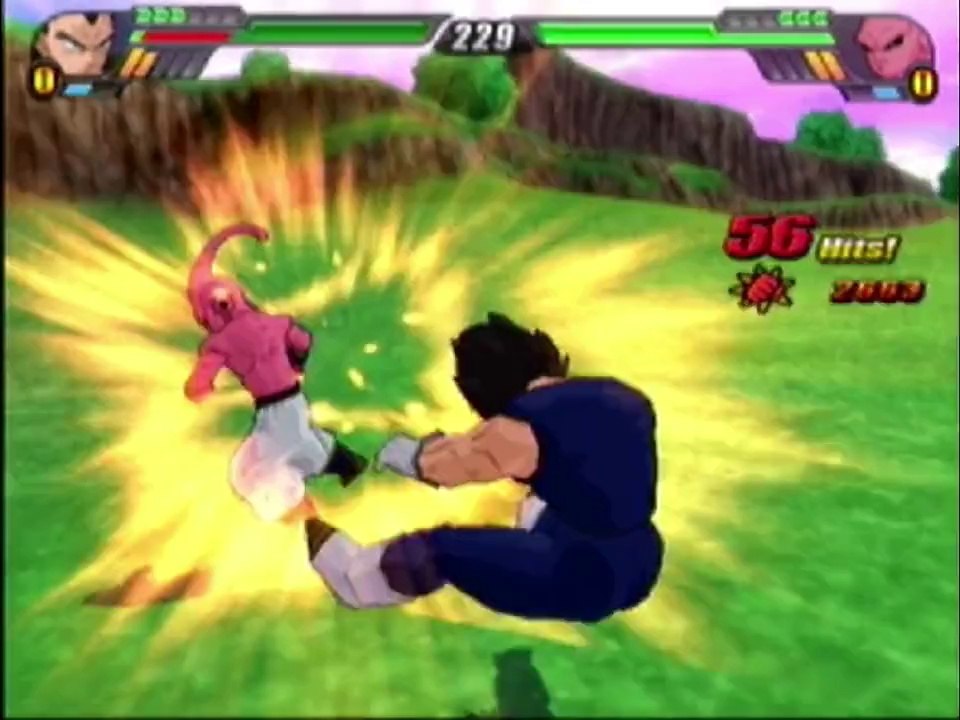 Vegeta VS Kid Buu In A Dragon Ball Z Budokai Tenkaichi 3 (DBZ BT3) Match / Battle / Fight