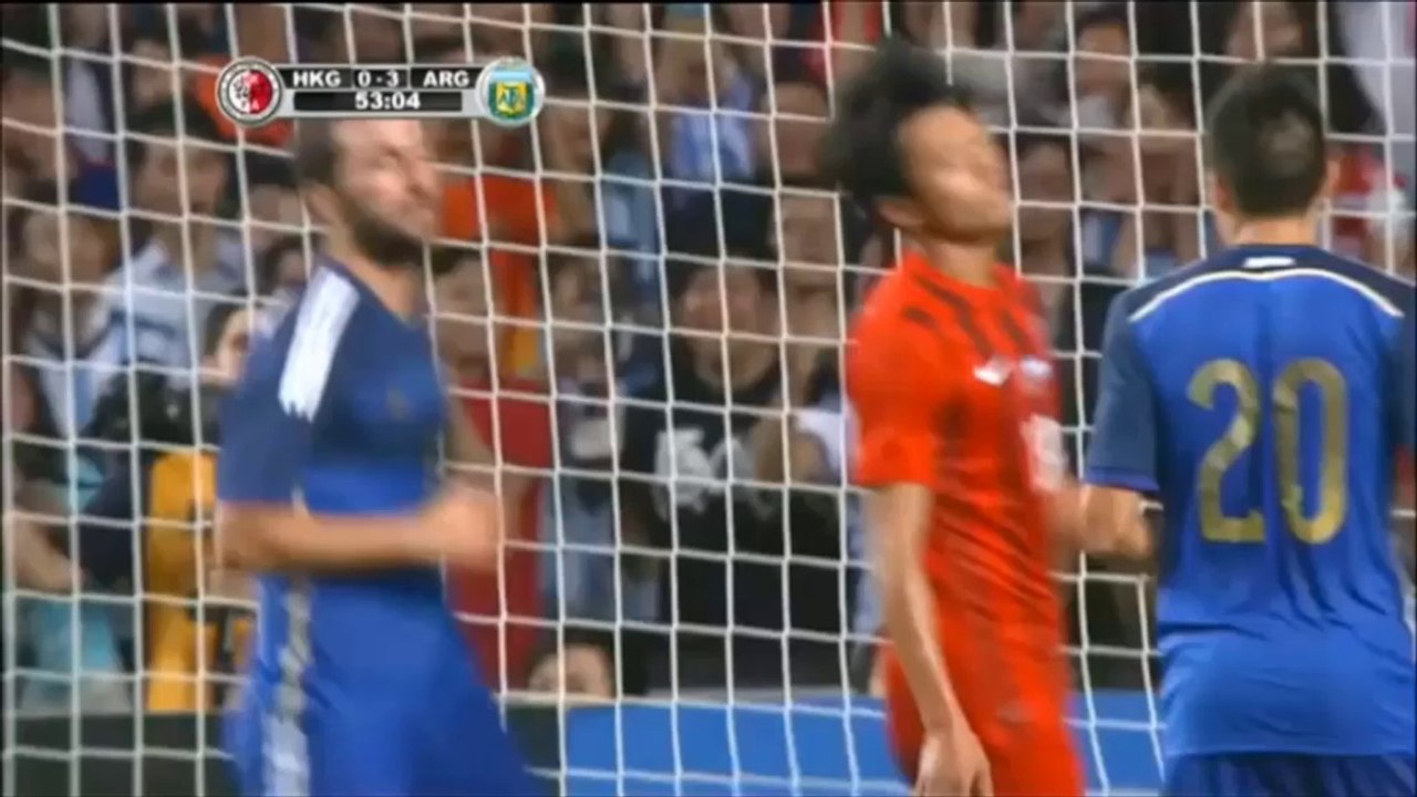 Hongkong: Messi und Co. in Spiellaune