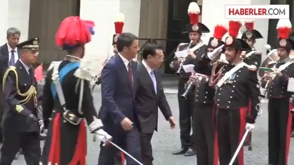 Matteo Renzi-Li Keqiang Görüşmesi