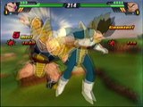 Vegeta VS Nappa In A Dragon Ball Z Budokai Tenkaichi 3 (DBZ BT3) Match / Battle / Fight
