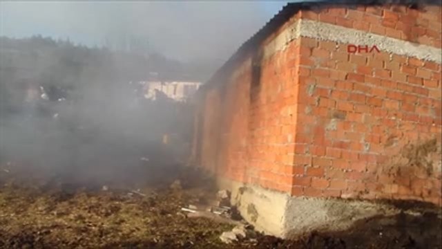 Çanakkale Ahır Yangınında İki Büyükbaş Hayvan Telef Oldu