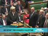 Britain formally recognizes Palestinian state