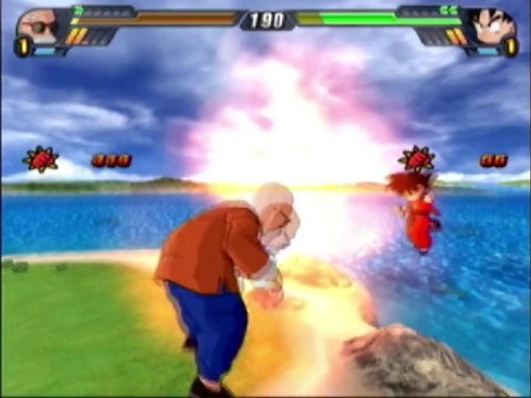 Master Roshi VS Kid Goku In A Dragon Ball Z Budokai Tenkaichi 3 (DBZ BT3) Match / Battle / Fight