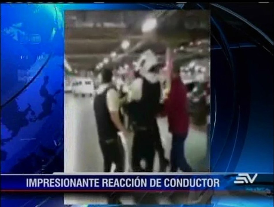 (VIDEO) Discusión de conductores en Brasil termina muy mal