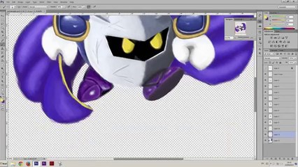 Speed Painting The Meta Knight