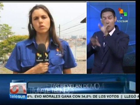 Brasil: Rousseff y Neves se enfrentan en debate televisivo
