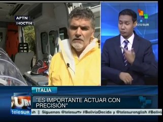 Italia se prepara para enfrentar posibles casos de ébola