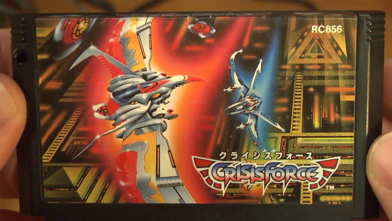 Classic Game Room - CRISIS FORCE review for Nintendo Famicom