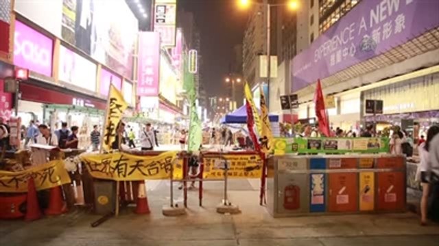 Occupy Hong Kong Hareketinin Gösterileri Devam Ediyor (2) - Hong