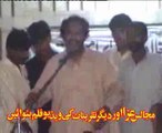 Zakir Mohmmad Nawaz  sandhar Marsia at majlis jalsa zakir saqlain Abbas Ghalou