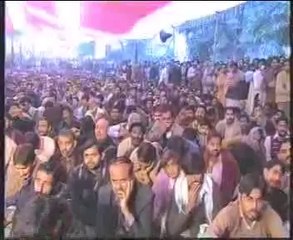 Zakir Mushtaq Hussain shah majlis  shahadat Ali Akbar,as at Lahore