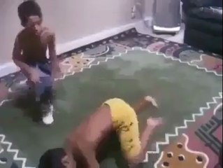 Çocuk Güreşinde Öldürücü darbe