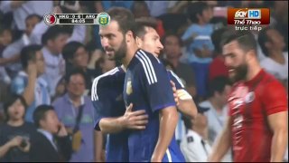 Hongkong 0-7 Argentina All Goals & Highlights International Friendly 14.Oct.2014