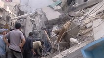 Suriye Ordusuna Ait Bir Savaş Uçağı Arbin Bölgesini Bombaladı