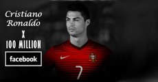 Cristiano Ronaldo Celebrates 100 Million Facebook Followers