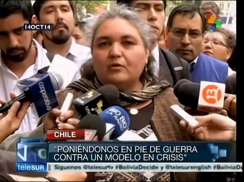 Estudiantes chilenos siguen su lucha por una educación gratuita