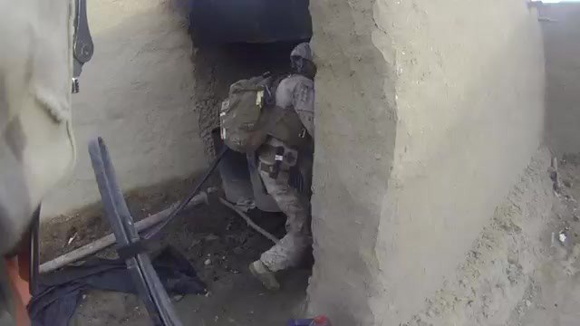 US Marines Survives Taliban Sniper Shot