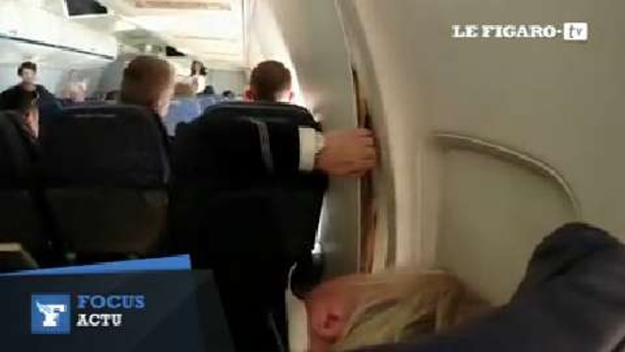 Atterrissage d'urgence après une fissure dans le mur de la cabine