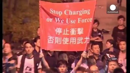 La tension monte d'un cran à Hong Kong