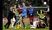 اختلافات قومی، فوتبال صربستان و آلبانی را به صحنه نبرد تبدیل کرد