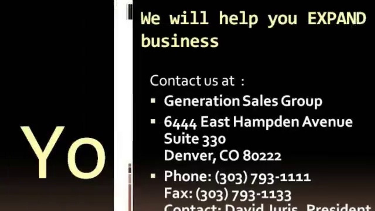 Generation Sales Group -Telemarketing by David Juris