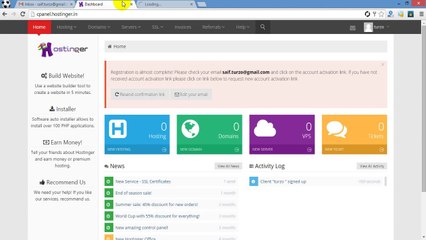 How to create a free hosting site