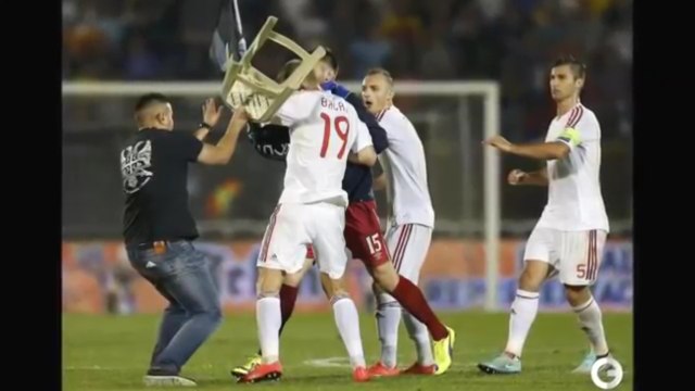 Scène incroyable lors de Serbie-Albanie...