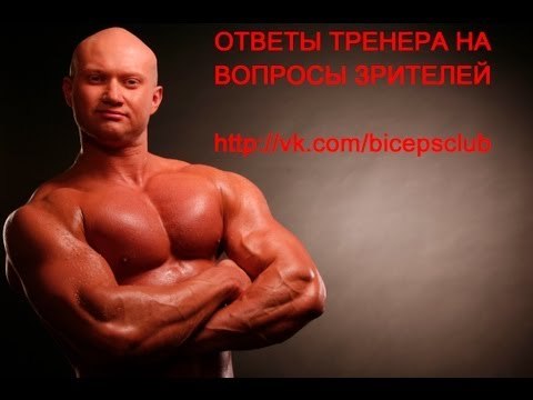 Вопросы и ответы - № 615. Бесплатные советы тренера. Бодибилдинг. Фитнес