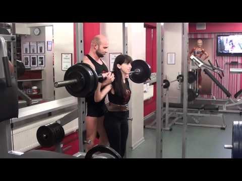 Как накачать ноги и ягодицы - № 520. Выпады с большим весом в 40 лет. Накачать ягодицы