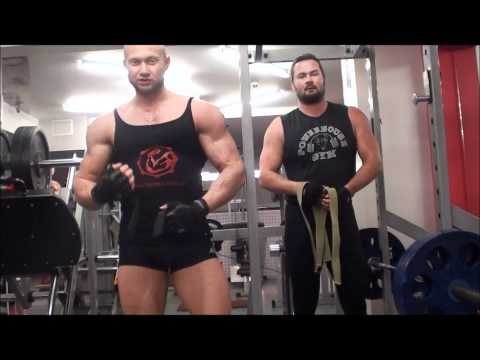 Как накачать спину - № 384. Как накачать спину? Экстрим, читинг. Юра и Митя