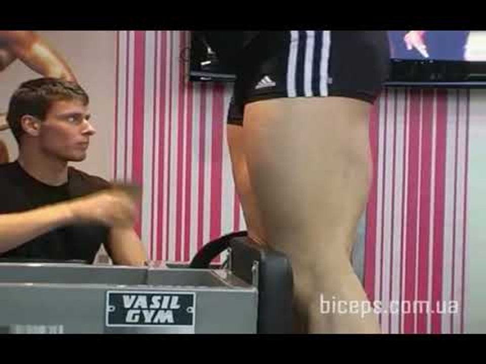 Как накачать ноги и ягодицы - №58. Бодибилдинг. Тренировка бицепса бедра