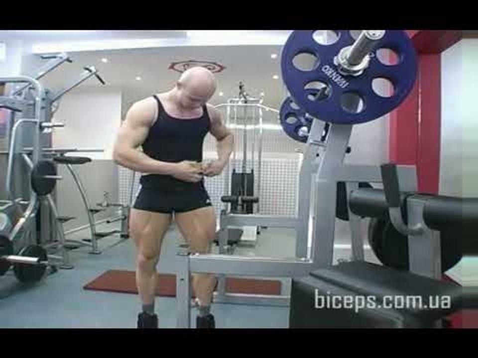 Как накачать ноги и ягодицы - №60. Бодибилдинг. Тренировка ног. Квадрицепс