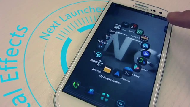Next Launcher 3D Shell v3.19 Apk For Android