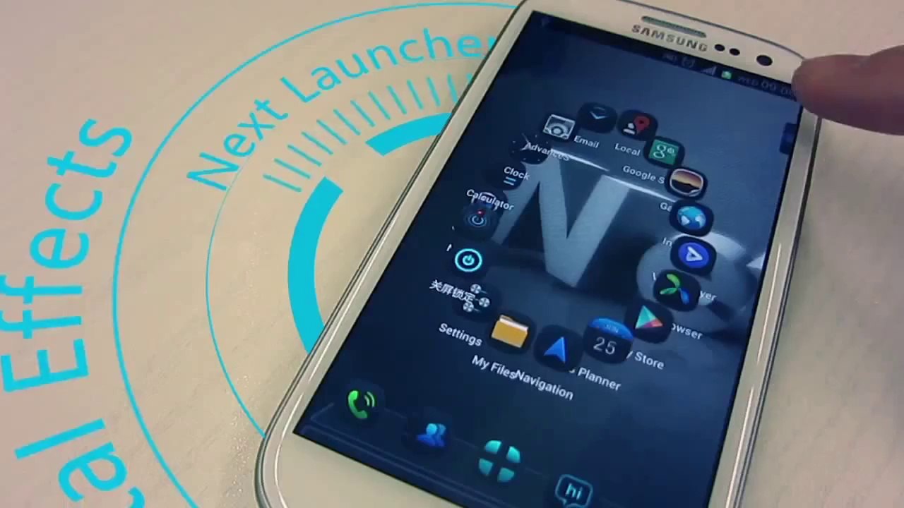 Next Launcher 3D Shell v3.19 Apk For Android