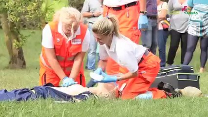 Rho (MI) - Supereroi senza superpoteri il flash mob del primo soccorso (14.10.14)