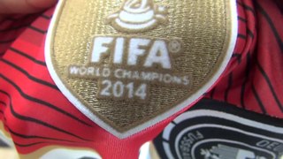 Germany 2014 CHAMPIONS #19 Gotze 4 stars Home Soccer Jersey