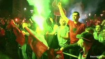 Un drone provocateur cause l'interruption du match Serbie-Albanie